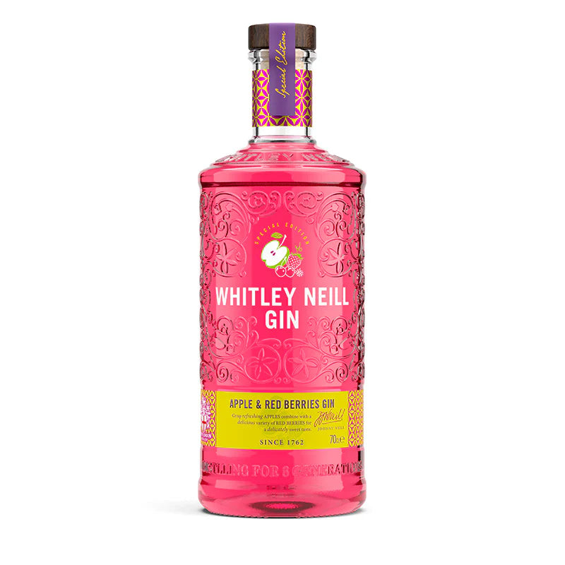 Whitley Neill Apple & Red Berries Gin 70cl