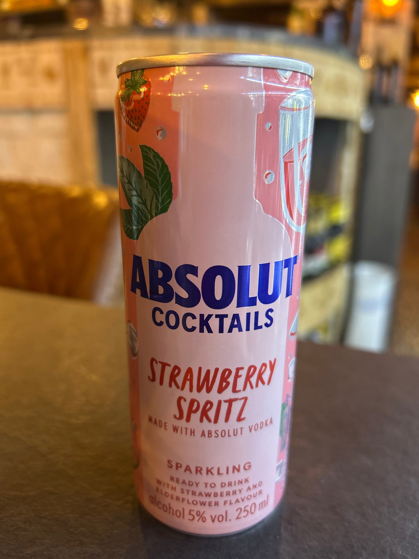 Absolute Strawberry Spritz